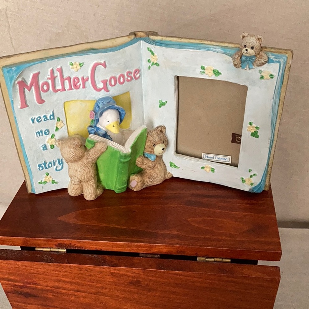 Vintage Holson Burnes co Mother Goode picture frame